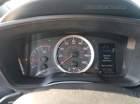 5YFP4RCE4LP052496 2020 TOYOTA LL White Widok zestawu wskaźników