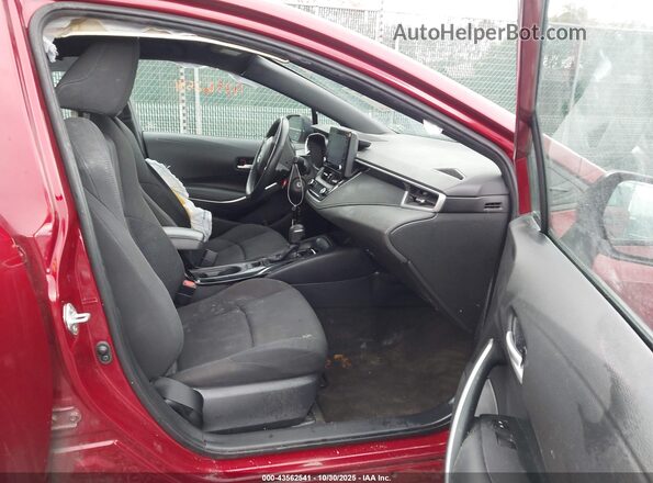 5YFS4MCEXNP107078 2022 TOYOTA LL Maroon Front interior view