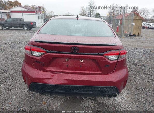 5YFS4MCEXNP107078 2022 TOYOTA LL Maroon 