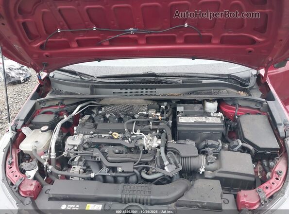 5YFS4MCEXNP107078 2022 TOYOTA LL Maroon Rear view
