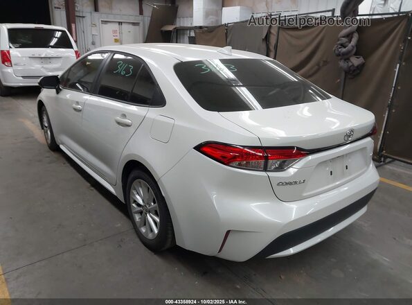 5YFVPRAE2LP138987 2020 TOYOTA LL White Задня ліва чверть