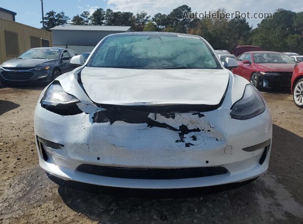 5YJ3E1EA0NF369939 2022 TESLA MODEL White 