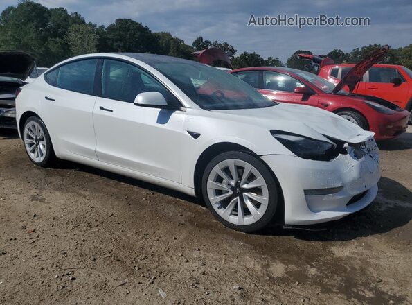 5YJ3E1EA0NF369939 2022 TESLA MODEL White 