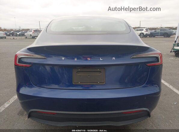 5YJ3E1EA1RF722467 2024 TESLA MODEL 3 Blue 