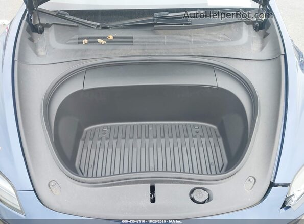 5YJ3E1EA1RF722467 2024 TESLA MODEL 3 Blue Widok z tyłu
