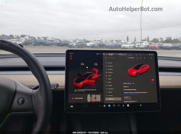 5YJ3E1EA4NF376652 2022 TESLA MODEL 3 Black 