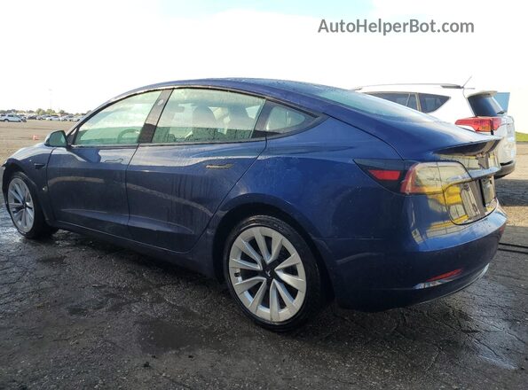 5YJ3E1EA4PF451210 2023 TESLA MODEL Blue 