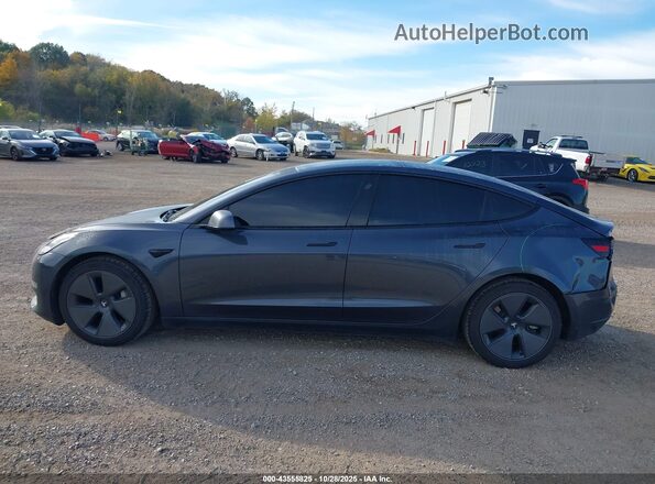 5YJ3E1EA6NF190207 2022 TESLA MODEL 3 Серый 