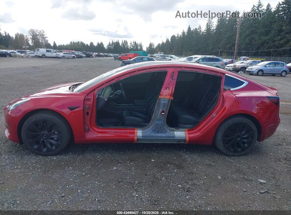 5YJ3E1EA8LF606593 2020 TESLA MODEL 3 Red 