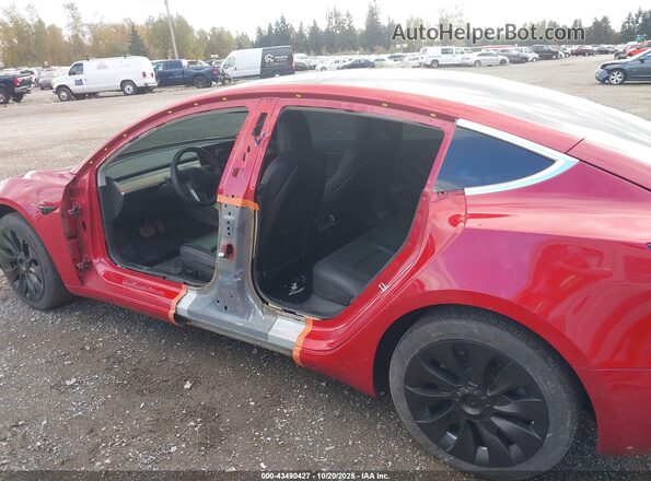 5YJ3E1EA8LF606593 2020 TESLA MODEL 3 Red 