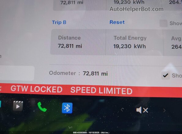 5YJ3E1EA8LF658774 2020 TESLA MODEL 3 White Vista interior de 360 grados