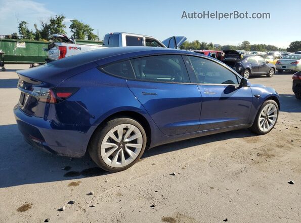 5YJ3E1EA9PF587302 2023 TESLA MODEL Blue 