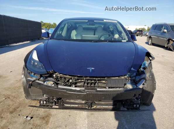 5YJ3E1EA9PF587302 2023 TESLA MODEL Blue 