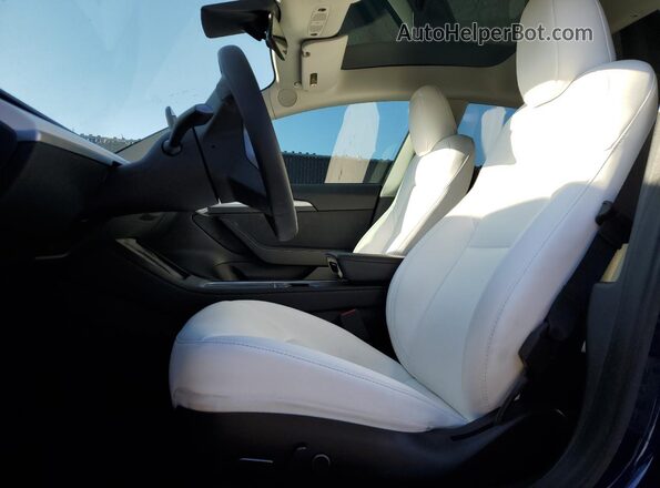 5YJ3E1EA9PF587302 2023 TESLA MODEL Blue 
