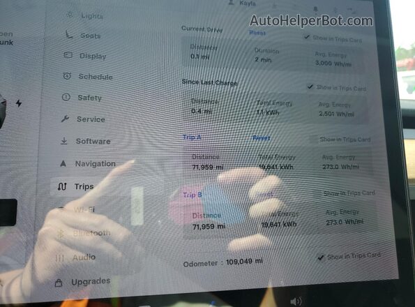 5YJ3E1EAXJF013234 2018 TESLA MODEL Gray 