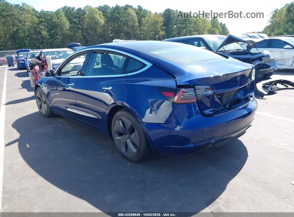 5YJ3E1EAXLF796932 2020 TESLA MODEL 3 Синий Задняя левая четверть