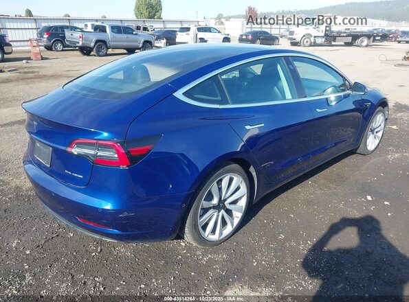 5YJ3E1EB0LF620626 2020 TESLA MODEL 3 Blue Rear right