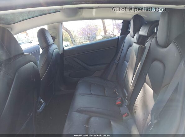 5YJ3E1EB0LF786998 2020 TESLA MODEL 3 Gray Widok naklejki z numerem VIN