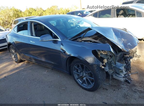 5YJ3E1EB0LF786998 2020 TESLA MODEL 3 Gray Widok zestawu wskaźników