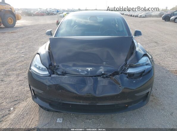 5YJ3E1EB0LF790856 2020 TESLA MODEL 3 Black Instrument cluster view