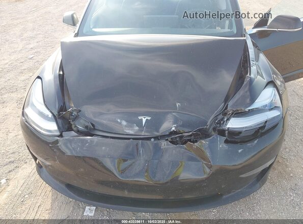 5YJ3E1EB0LF790856 2020 TESLA MODEL 3 Black Rear view