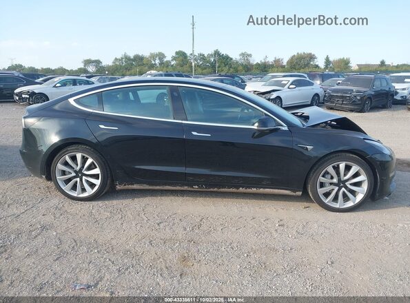 5YJ3E1EB0LF790856 2020 TESLA MODEL 3 Black Rear interior view