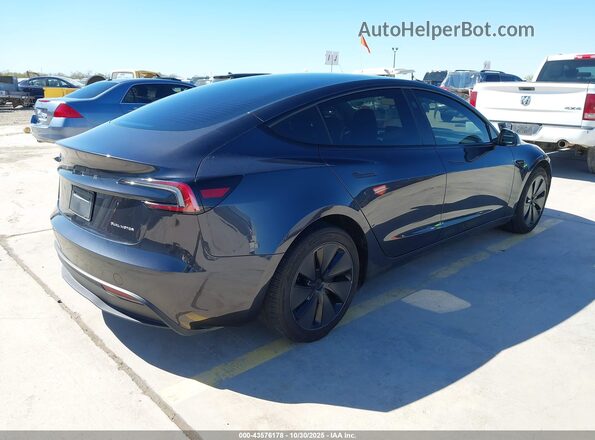 5YJ3E1EB0RF815909 2024 TESLA MODEL 3 Gray Rear right