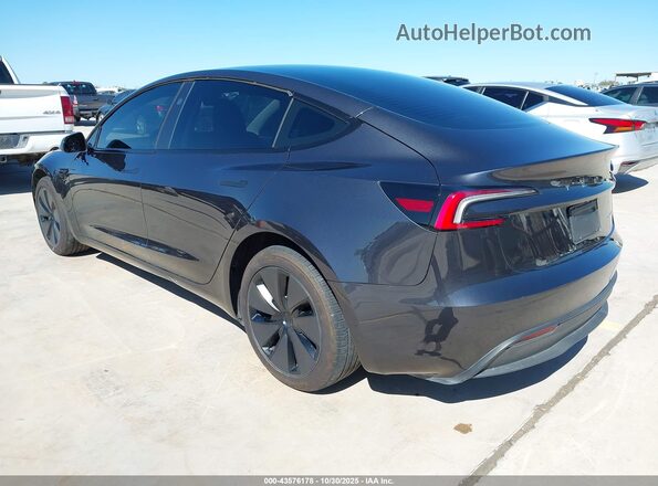 5YJ3E1EB0RF815909 2024 TESLA MODEL 3 Gray Rear left