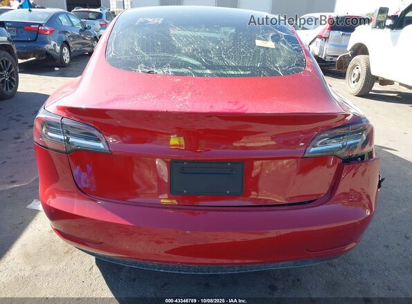 5YJ3E1EB1JF117278 2018 TESLA MODEL 3 Красный 