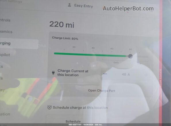 5YJ3E1EB1LF669138 2020 TESLA MODEL 3 Blue 
