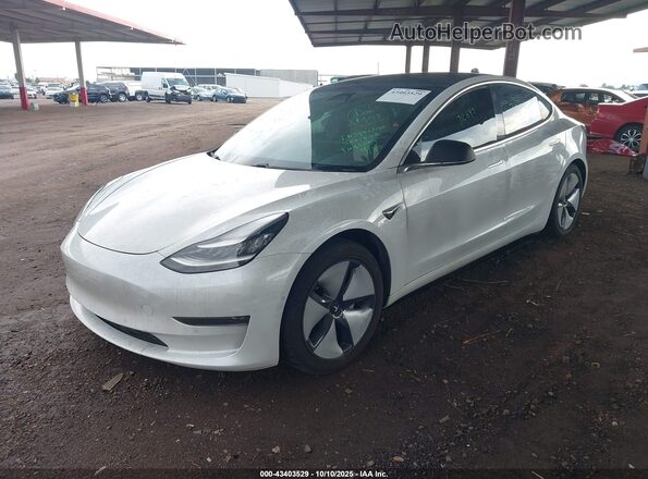 5YJ3E1EB1LF712697 2020 TESLA MODEL 3 White Front left