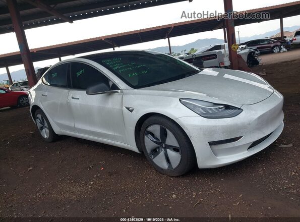 5YJ3E1EB1LF712697 2020 TESLA MODEL 3 White 