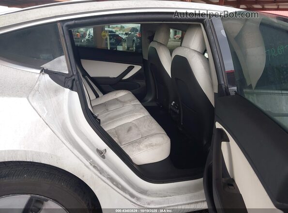 5YJ3E1EB1LF712697 2020 TESLA MODEL 3 White VIN sticker view
