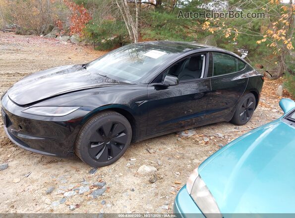 5YJ3E1EB1SF888373 2025 TESLA MODEL 3 Black Przód lewy