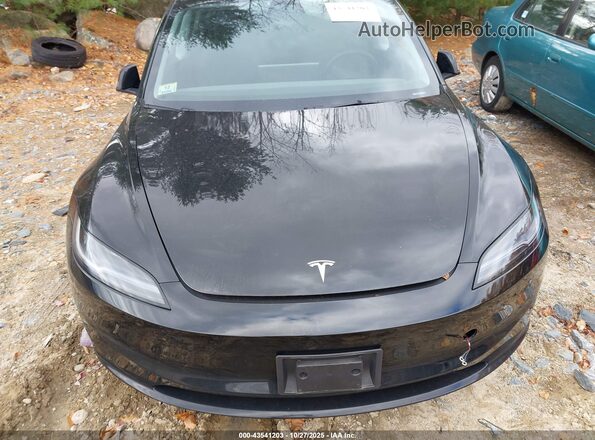 5YJ3E1EB1SF888373 2025 TESLA MODEL 3 Black Widok z tyłu