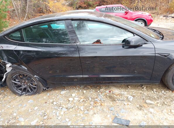 5YJ3E1EB1SF888373 2025 TESLA MODEL 3 Black Widok wnętrza 360 stopni