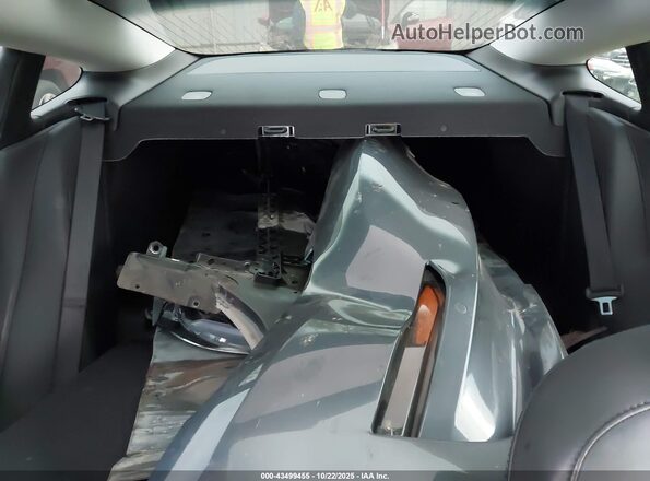 5YJ3E1EB2LF616447 2020 TESLA MODEL 3 Gray Вид щитка приладів