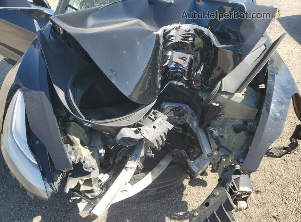 5YJ3E1EB2LF626556 2020 TESLA MODEL Black Widok wnętrza z tyłu