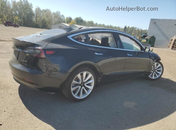 5YJ3E1EB2LF626556 2020 TESLA MODEL Black Tył prawy