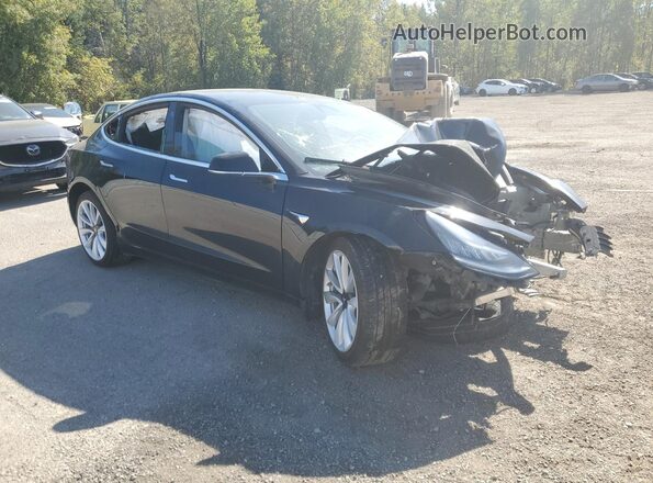5YJ3E1EB2LF626556 2020 TESLA MODEL Black Przód prawy