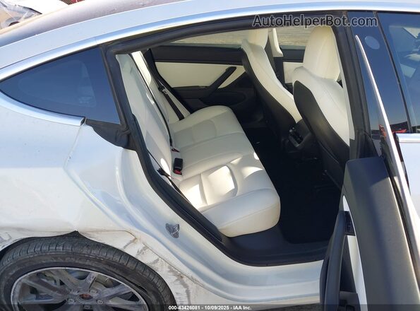 5YJ3E1EB2LF720100 2020 TESLA MODEL 3 White VIN sticker view