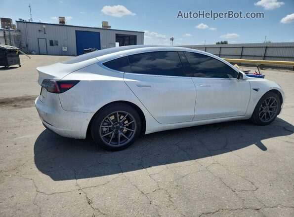 5YJ3E1EB2LF746471 2020 TESLA MODEL Белый Задняя правая четверть