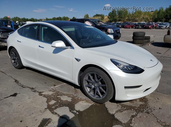 5YJ3E1EB3LF619647 2020 TESLA MODEL White Przód prawy