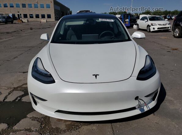 5YJ3E1EB3LF619647 2020 TESLA MODEL White Widok z przodu