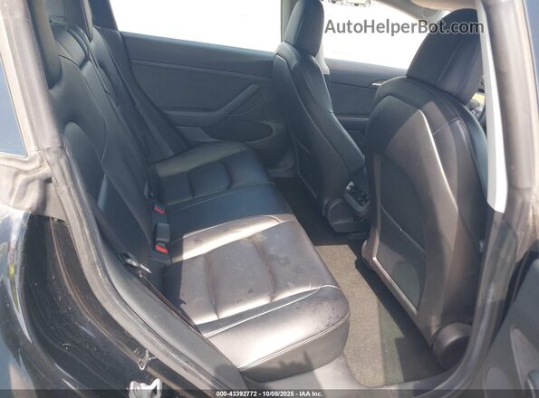 5YJ3E1EB3MF092467 2021 TESLA MODEL 3 Черный Вид наклейки с VIN-кодом