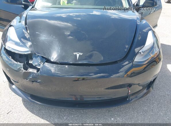 5YJ3E1EB3MF092467 2021 TESLA MODEL 3 Черный Вид сзади