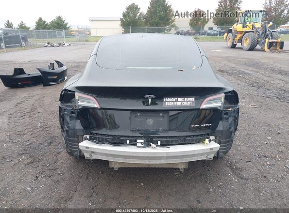 5YJ3E1EB3NF178606 2022 TESLA MODEL 3 Black 