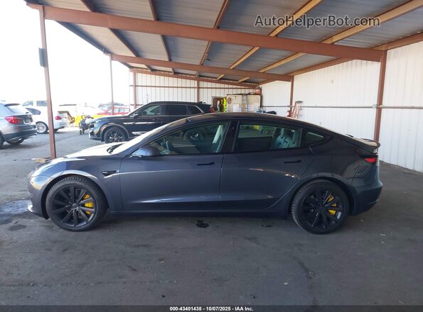5YJ3E1EB3NF179285 2022 TESLA MODEL 3 Gray 