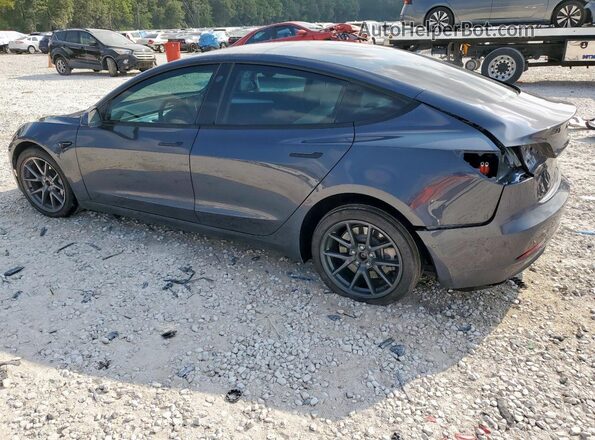 5YJ3E1EB3NF240280 2022 TESLA MODEL Gray Tył lewy