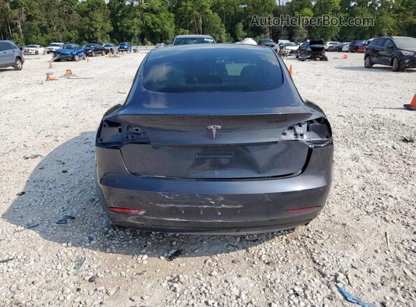 5YJ3E1EB3NF240280 2022 TESLA MODEL Gray Widok z tyłu
